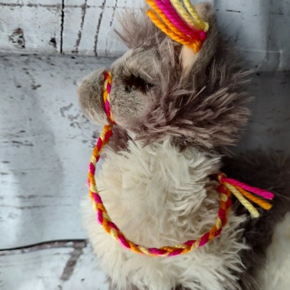 Douglas Zephyr Llama Plush Toy Stuffed Animal 12” Alpaca Soft Cuddle Toy Kids - Picture 2 of 8